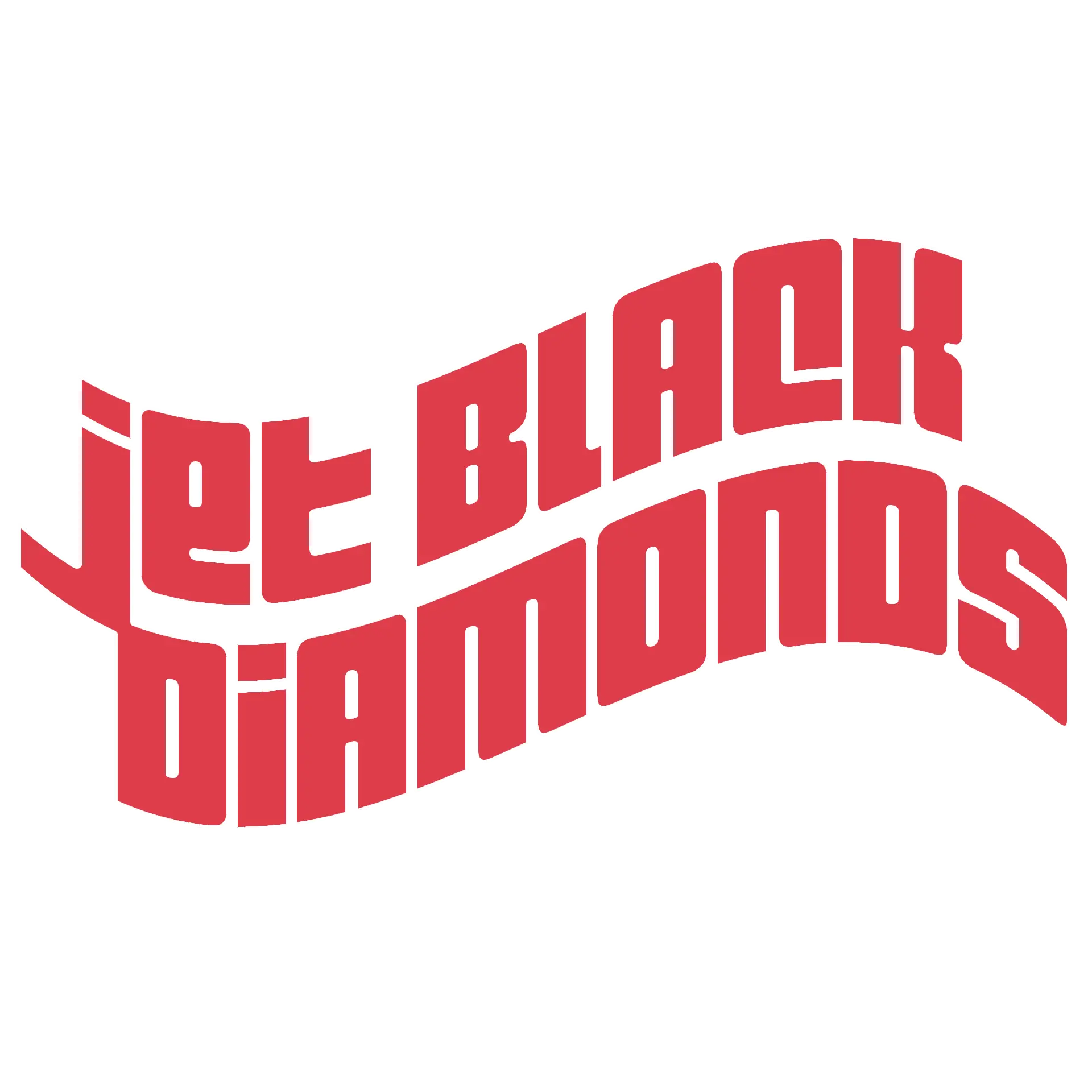 Jet black diamonds logo